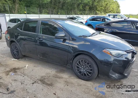 2019 Toyota Corolla L из США, поврежденный, VIN 2T1BURHEXKC236505